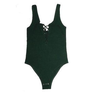 Forest Green Body Suit